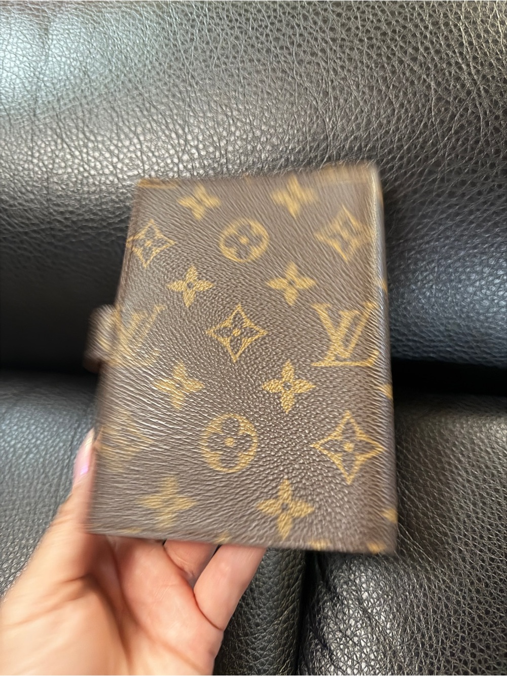 Louis Vuitton Brown Monogram Canvas Pocket Organizer - Picture 2 of 4